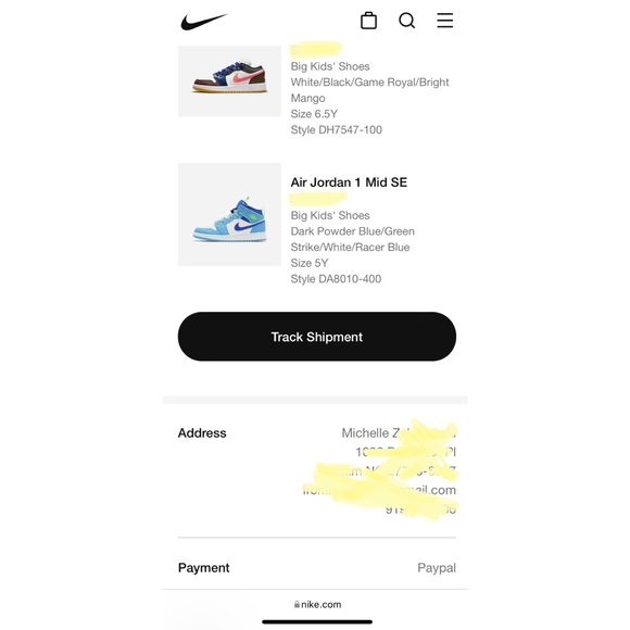 Nike Air Jordan 1 Mid SE Sprite Blue Women’s 6.5 New Y5 - Picture 15 of 16